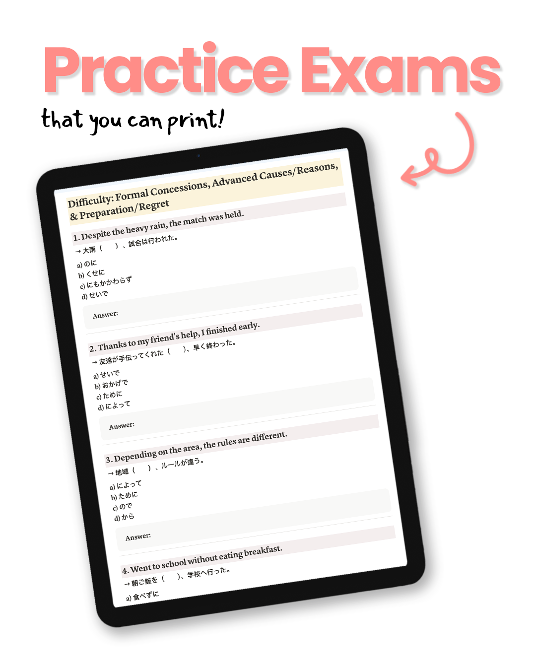 Japanese Grammar: N3 Edition